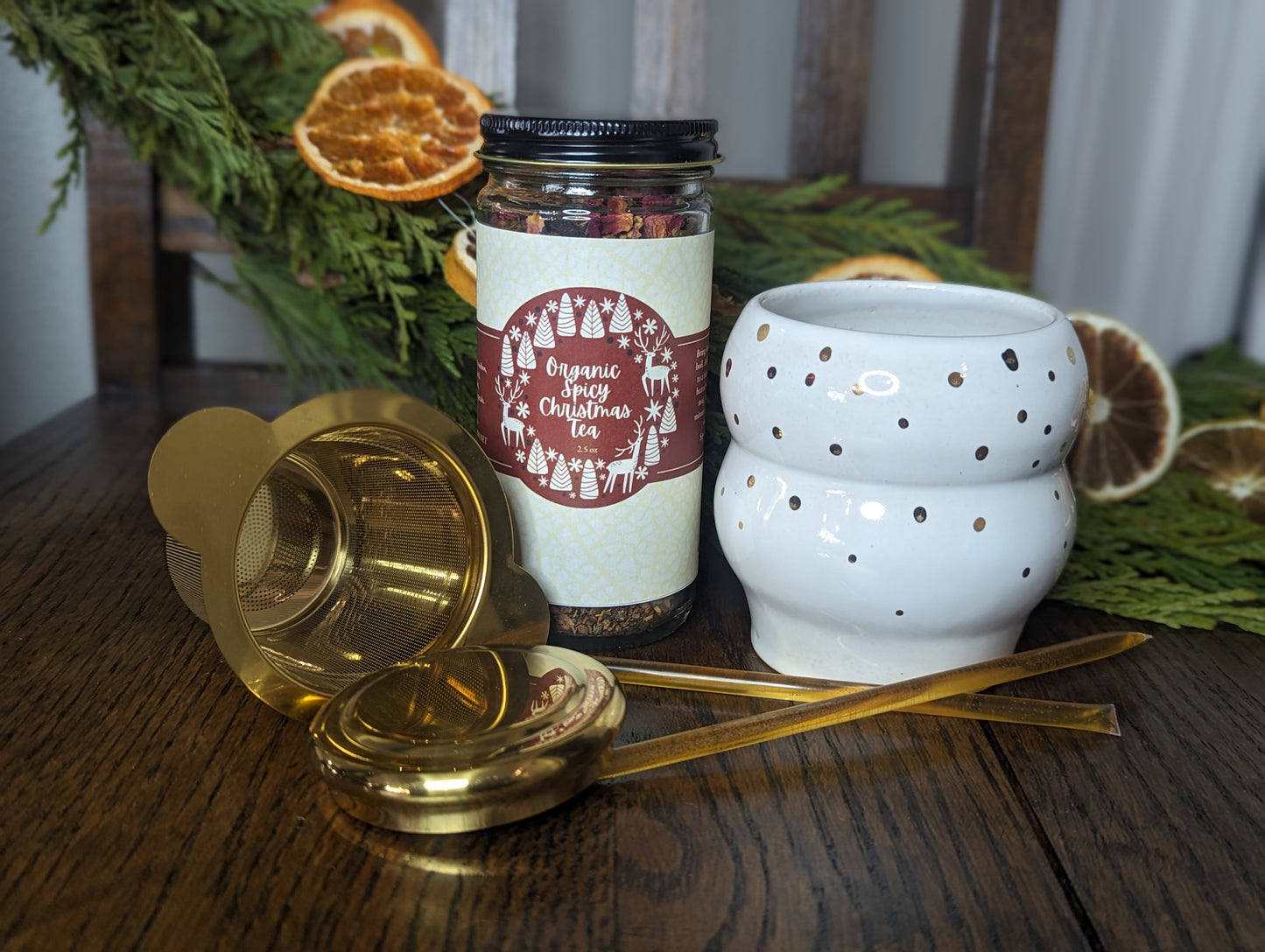 Holiday Mug & Tea Gift Set